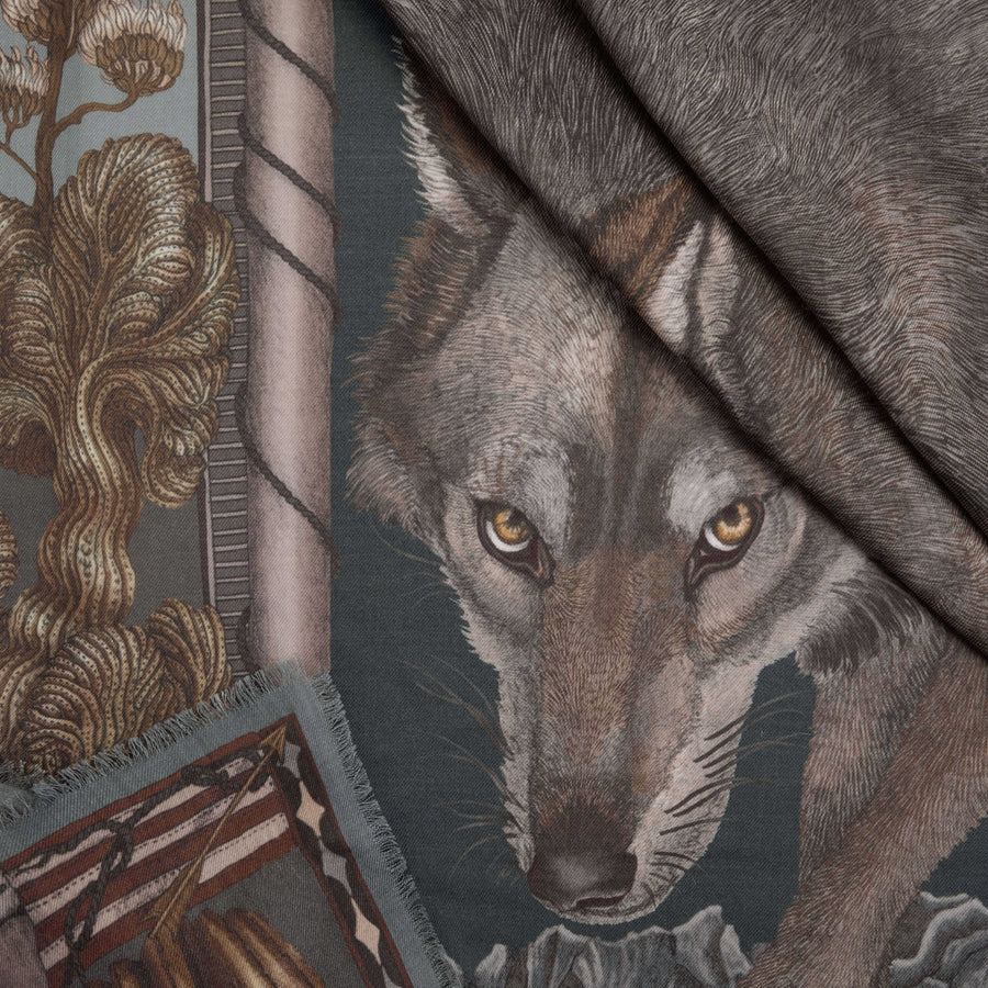 SABINA SAVAGE The Wolf You Feed Wool Scarf
