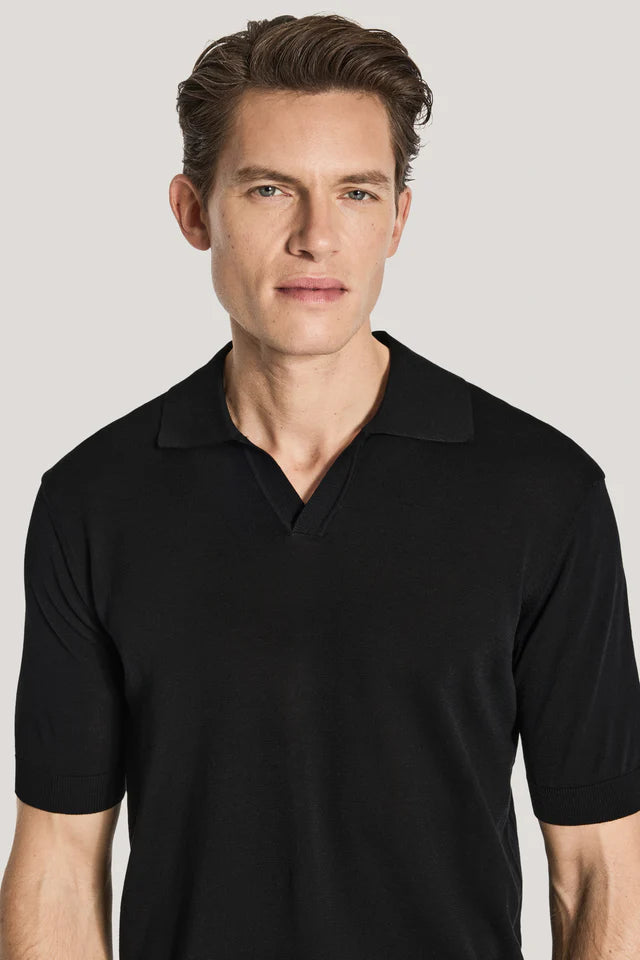 JACK VICTOR Johnny Collar Sweater