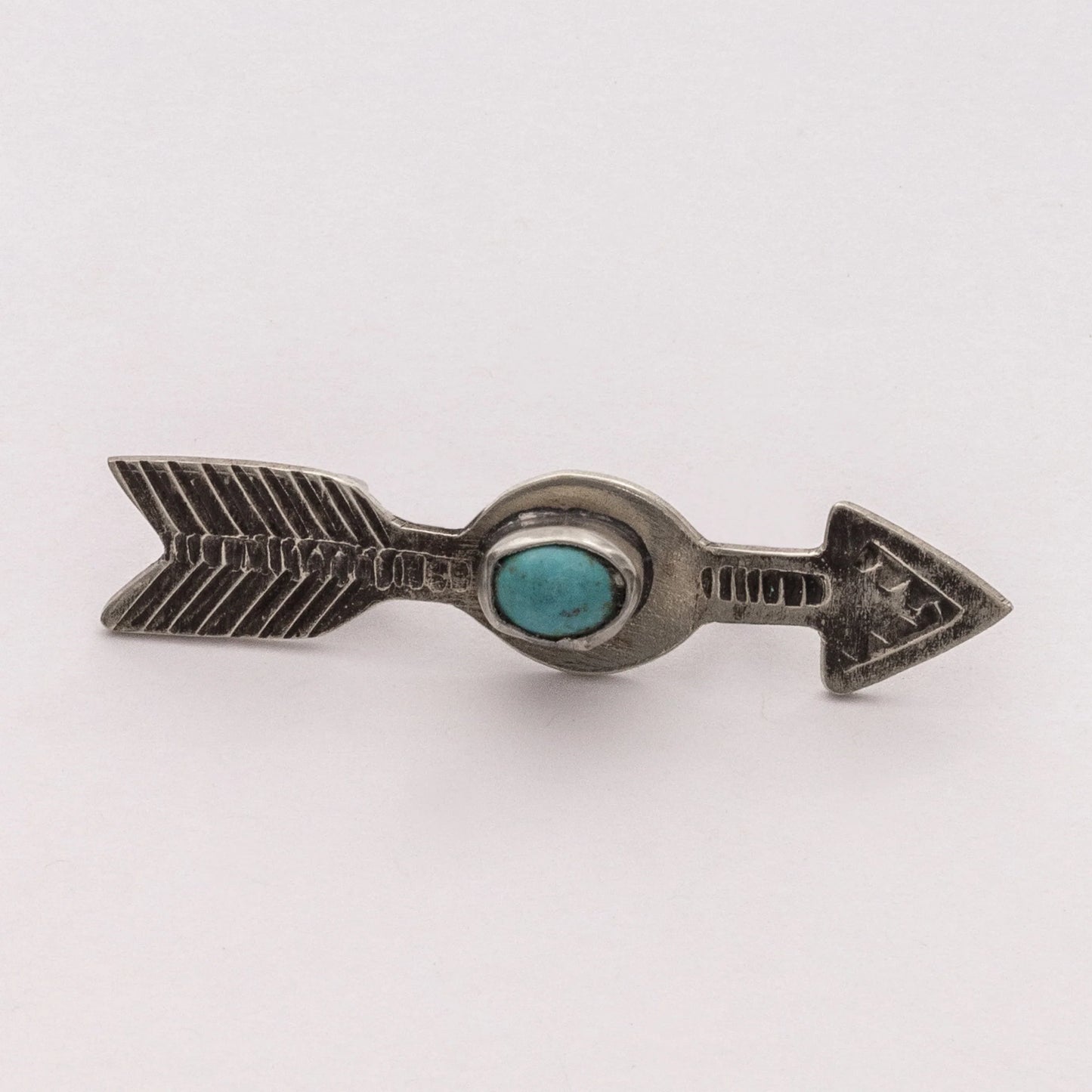 J. ALEXANDER RUSTIC SILVER Arrow Pin