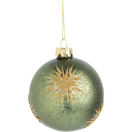 SILVER TREE HOME & HOLIDAY Starburst Ornament