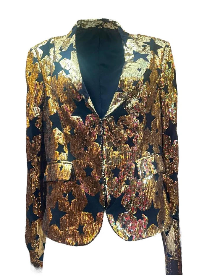 ANY OLD IRON Goldie Star Blazer