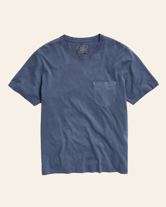 BILLY REID Navy Washed Tee