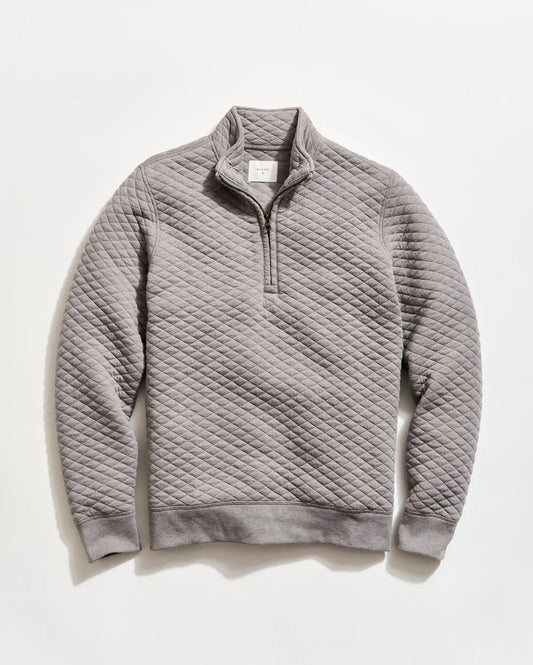 BILLY REID Diamond Quilt Half Zip