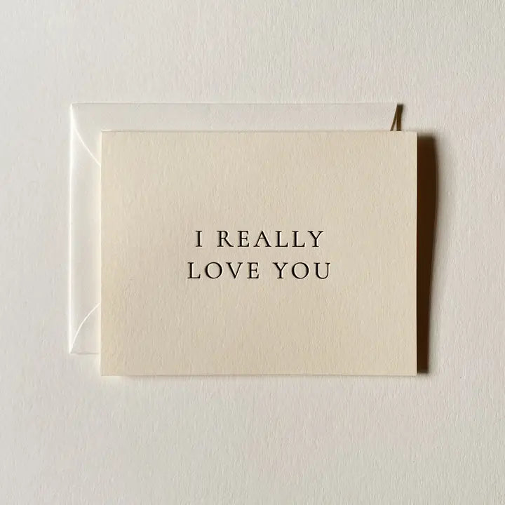 JAYMES PAPER I Really Love You Card No. 20