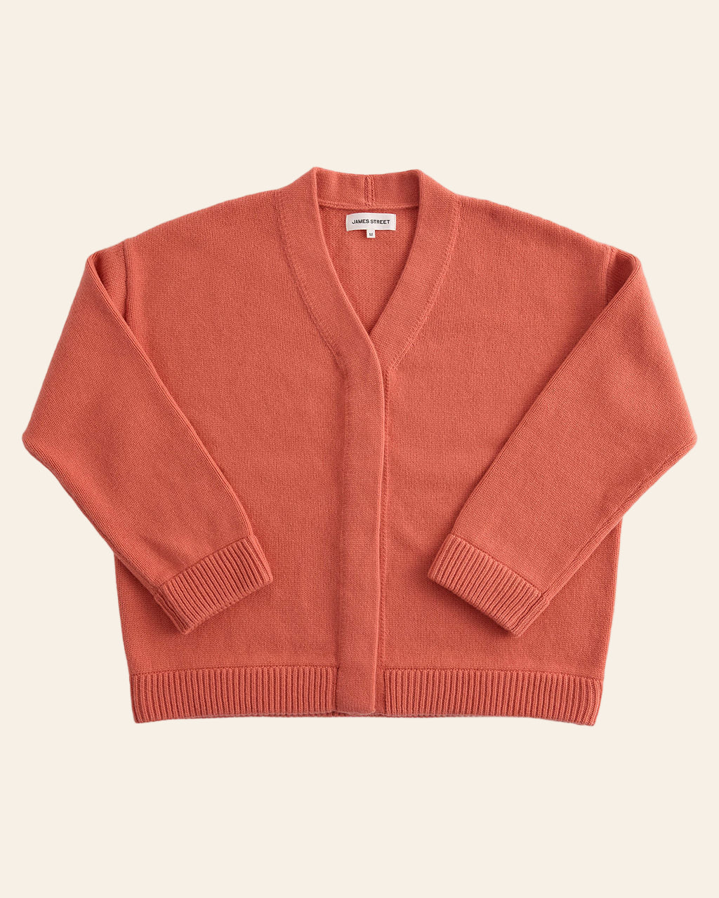 JAMES STREET Oversized Wool Cardigan