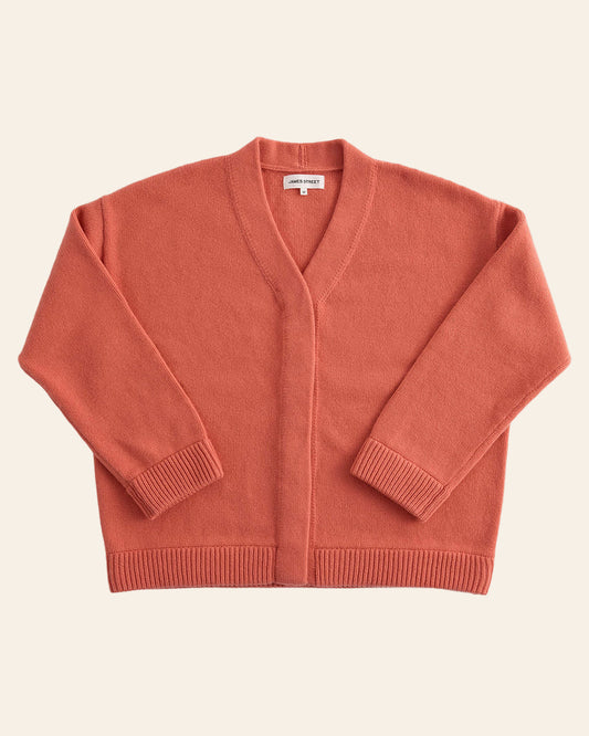 JAMES STREET Oversized Wool Cardigan