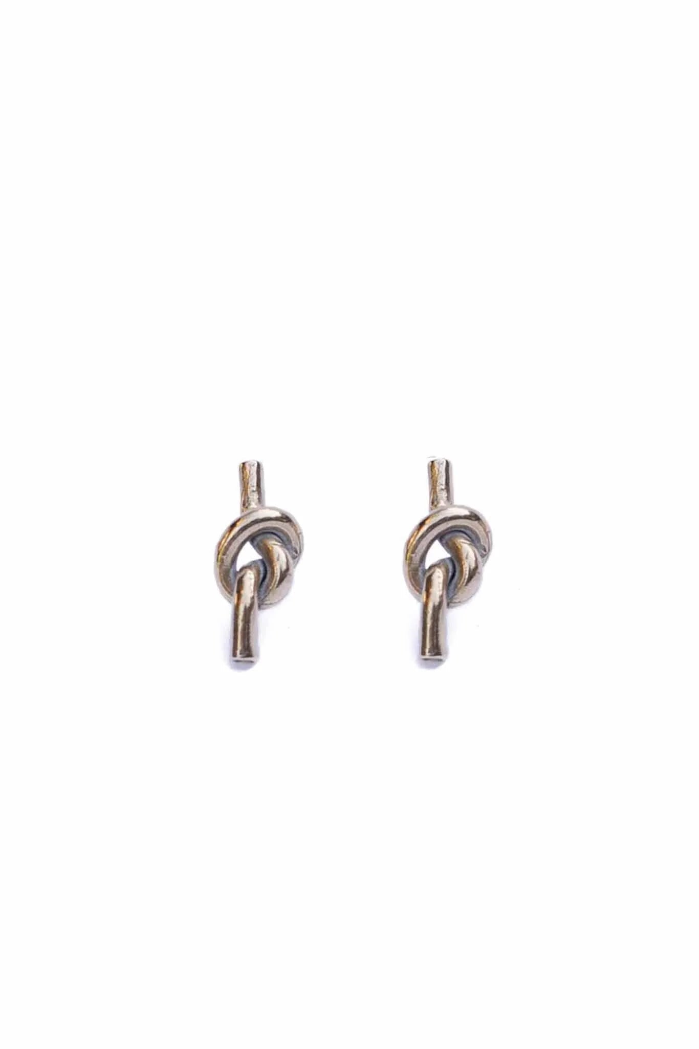 WATERSANDSTONE Tiny Knot Studs